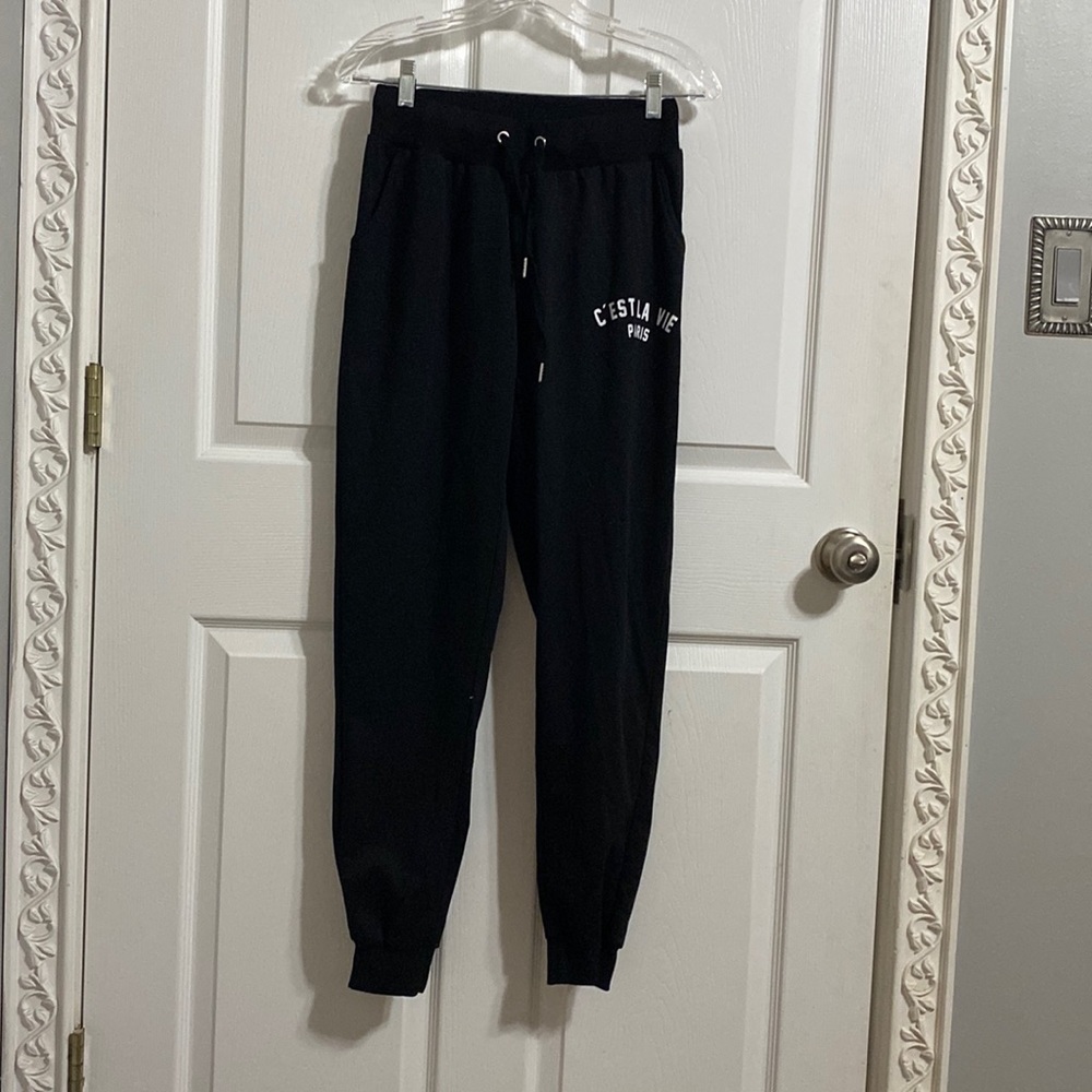 Women’s Romwe Black Sweatpants Size S